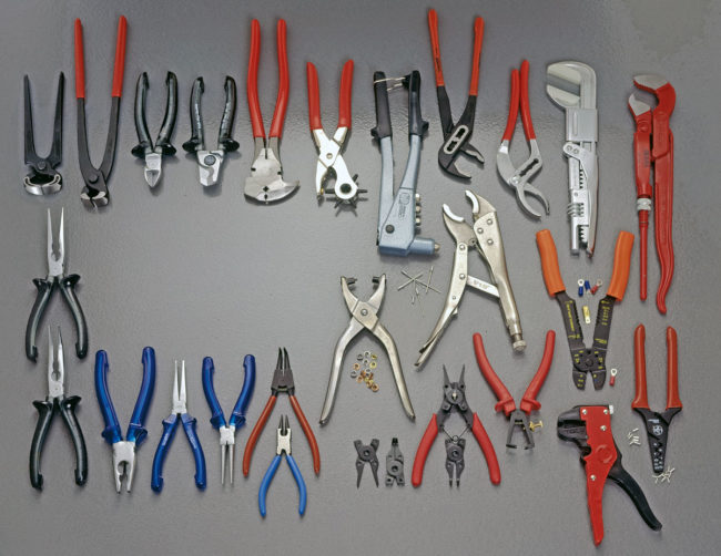 Tutti i tipi di pinze