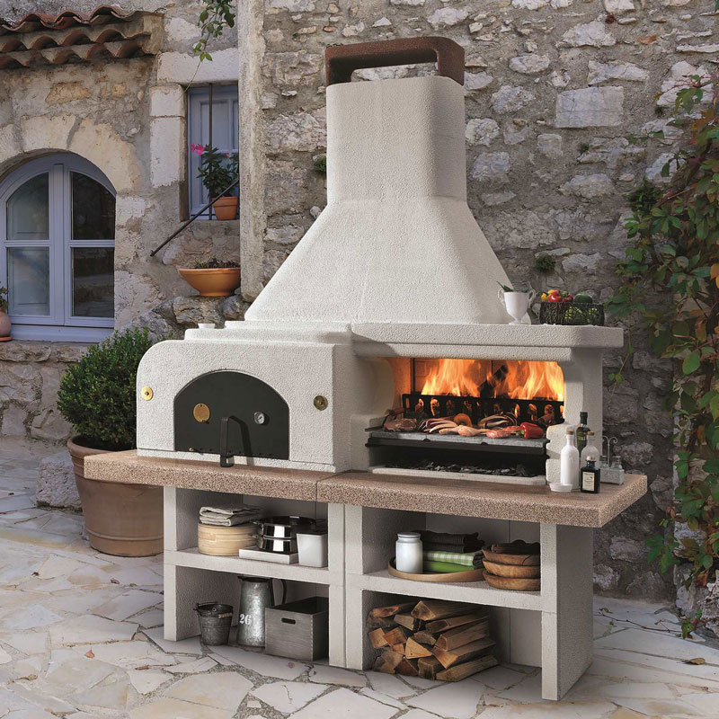 Barbecue In Cemento Gargano 3 Con Forno Palazzetti Almanacco