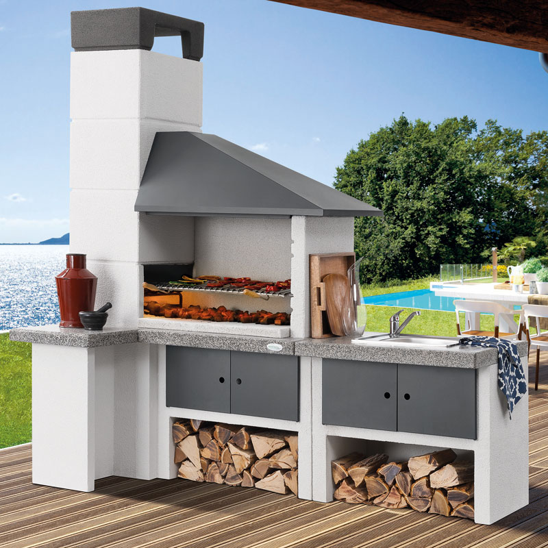 Barbecue cemento