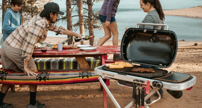 barbecue a gas weber