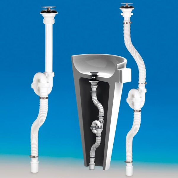 Sifone per lavabi freestanding