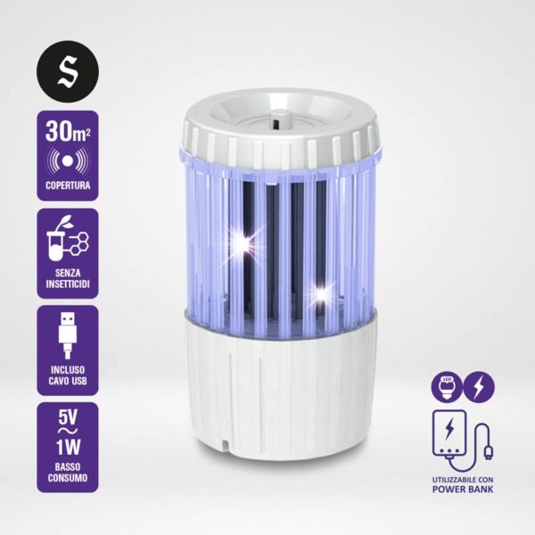 AIR ZAN Elettroinsetticida LED con scarica | Sandokan - immagine 2