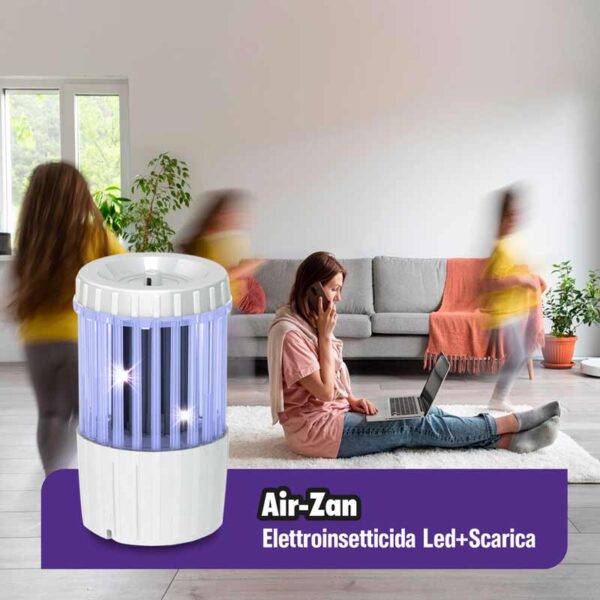 AIR ZAN Elettroinsetticida LED con scarica | Sandokan